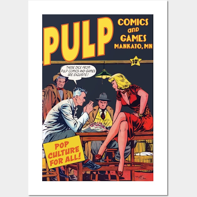 PULP Crime Wall Art by PULP Comics and Games